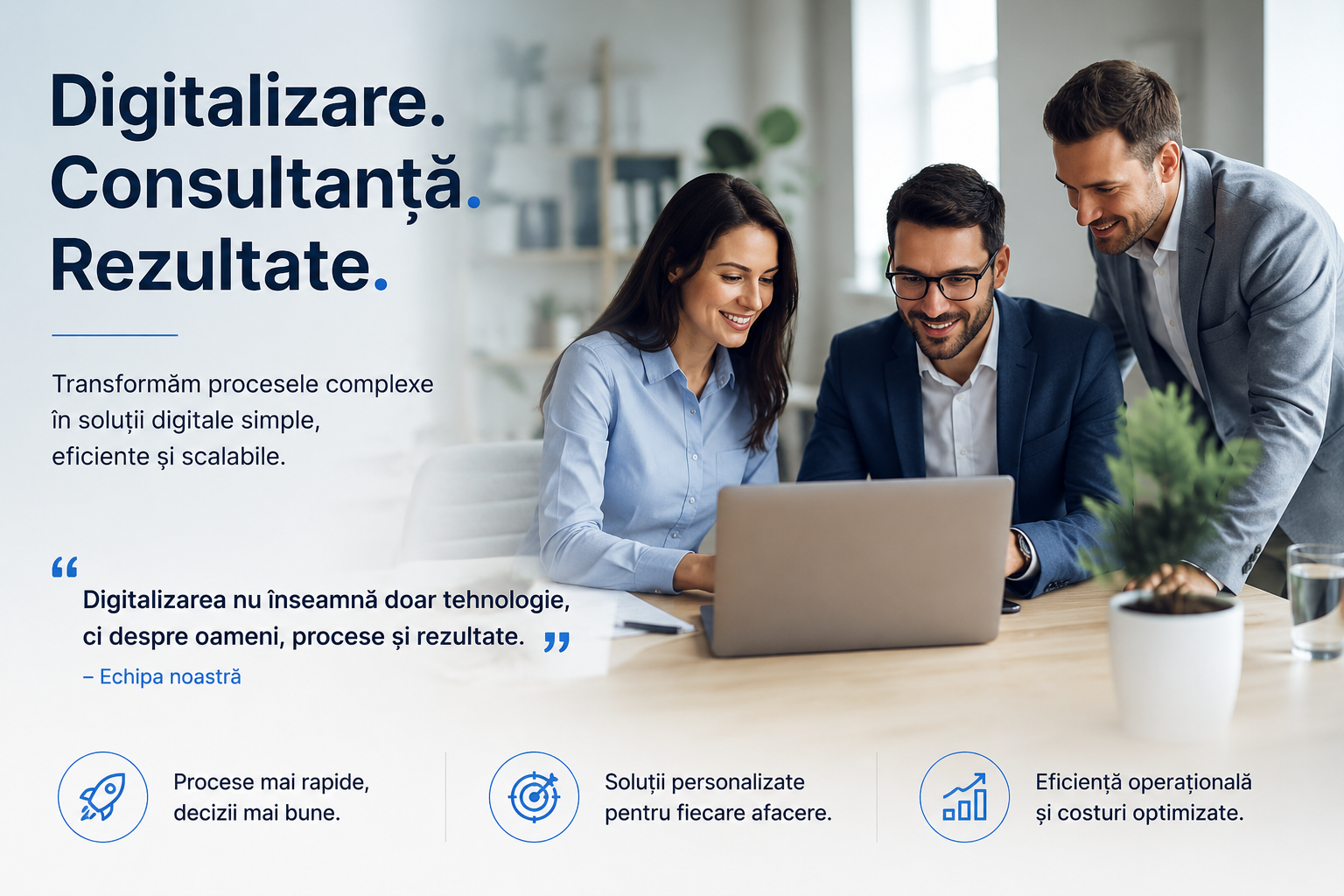 Echipă clinică organizată digital